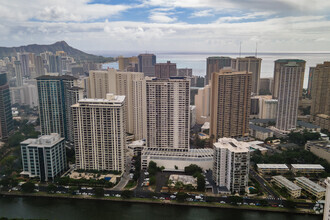 400 Hobron Ln, Honolulu, HI - aerial  map view