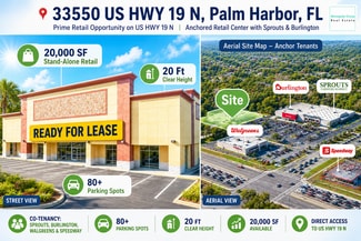 More details for 33550 US Highway 19 N, Palm Harbor, FL - Retail for Lease