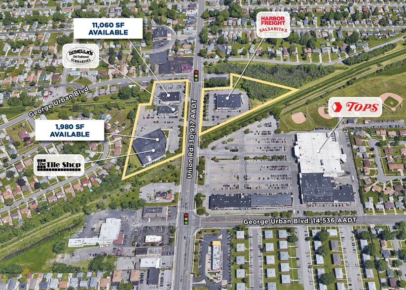 3901 Union Rd, Buffalo, NY à louer - Aérien - Image 2 de 5