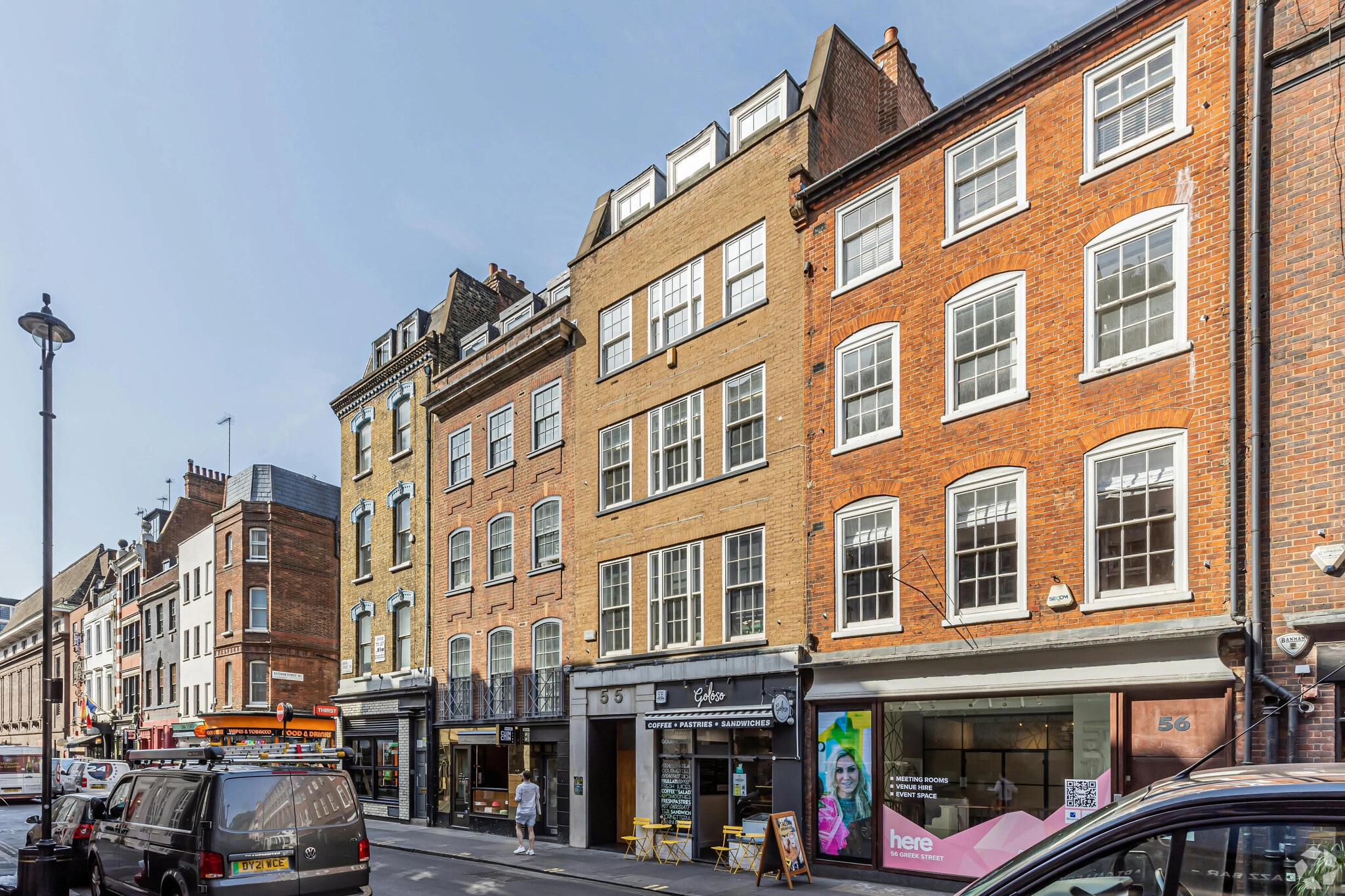 55 Greek St, London for lease Building Photo- Image 1 of 8