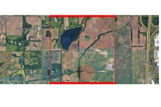 S Ridgeland Ave, Monee, IL - AÉRIEN  Vue de la carte