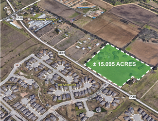 Plus de détails pour 9120 E FM 1518, Schertz, TX - Terrain à vendre