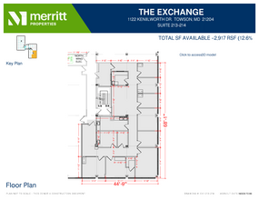 1122 Kenilworth Dr, Towson, MD for lease Floor Plan- Image 1 of 1