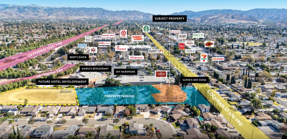 2585 Cochran St, Simi Valley, CA à vendre - Aérien - Image 3 de 28