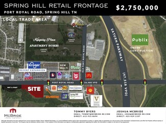 Plus de détails pour 4885 Port Royal Rd, Spring Hill, TN - Terrain à vendre