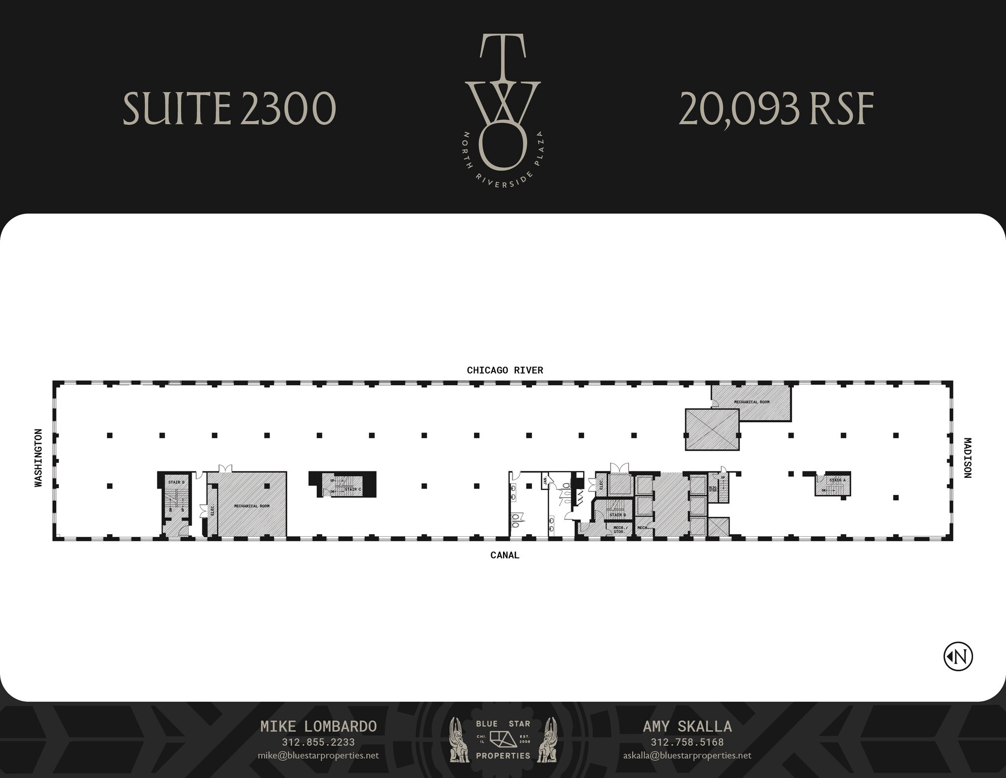 2 N Riverside Plz, Chicago, IL for lease Floor Plan- Image 1 of 6