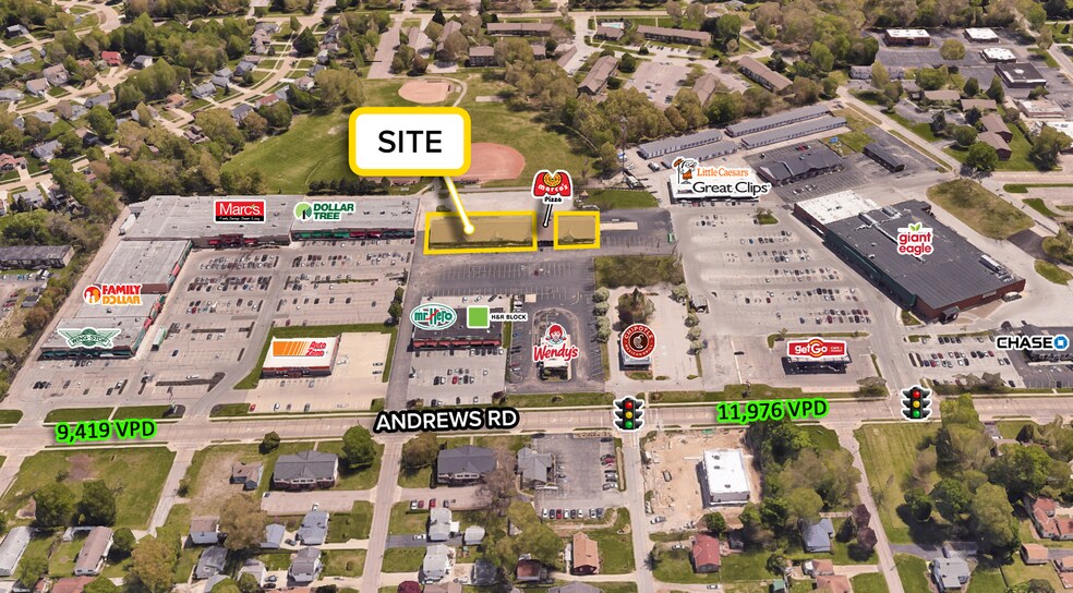 5967-5983 Andrews Rd, Mentor-on-the-Lake, OH for sale - Building Photo - Image 3 of 12