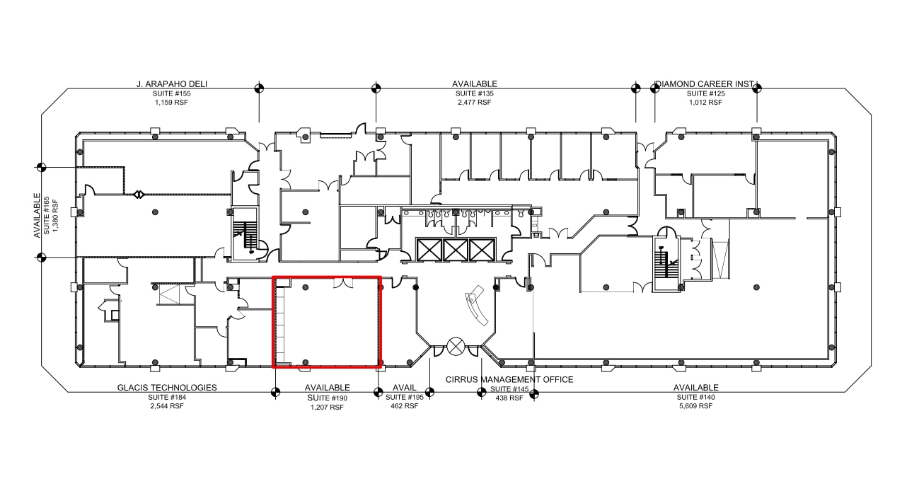 1130 E Arapaho Rd, Richardson, TX for lease Floor Plan- Image 1 of 6
