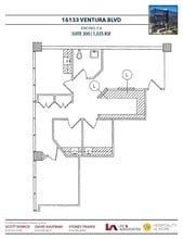 16133 Ventura Blvd, Encino, CA for lease Floor Plan- Image 1 of 1