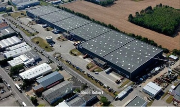 Genas, RHO - AERIAL  map view - Image1