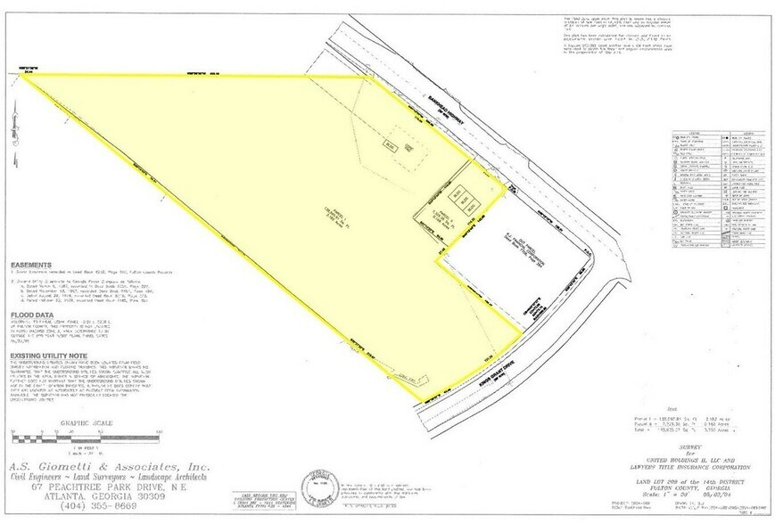 2790 Donald Lee Hollowell Pky, Atlanta, GA à louer - Plan de site - Image 2 de 3