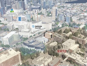 718-720 Broadway, Seattle, WA - Aérien  Vue de la carte