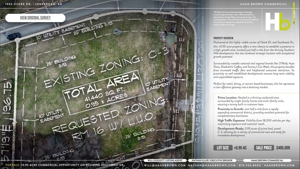 1905 Ozark Dr, Jonesboro, AR à vendre - Photo du bâtiment - Image 2 de 8