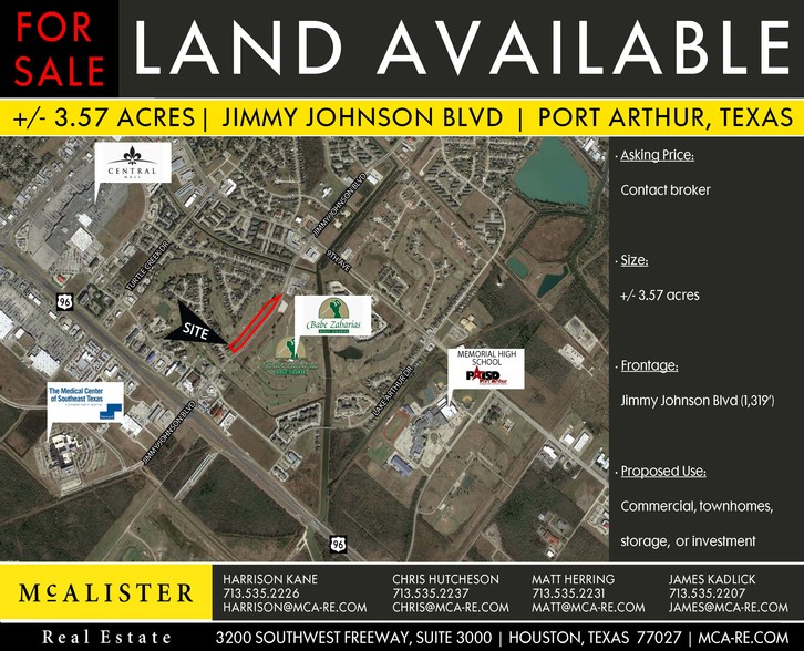 Jimmy Johnson Blvd, Port Arthur, TX à vendre - Autre - Image 1 de 1