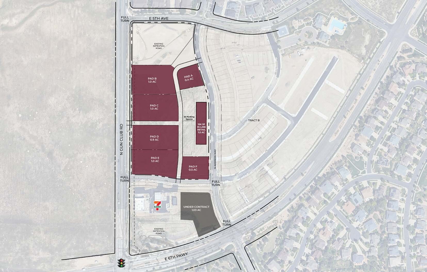 6th Parkway and Gun Club Road, Aurora, CO for sale Site Plan- Image 1 of 2