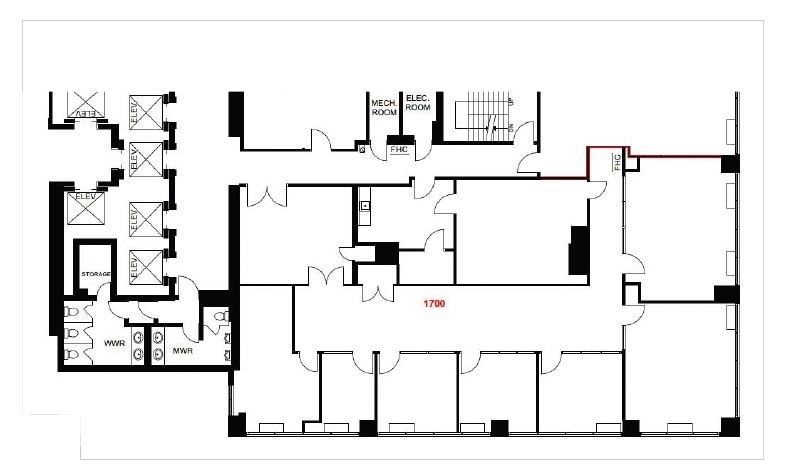 700 Bay St, Toronto, ON for lease Floor Plan- Image 1 of 1