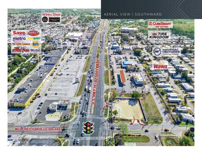 1937 US Highway 19, Holiday, FL for sale - Aerial - Image 2 of 4