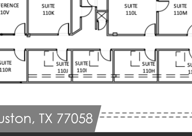 17300 El Camino Real, Houston, TX à louer Plan d’étage- Image 1 de 1