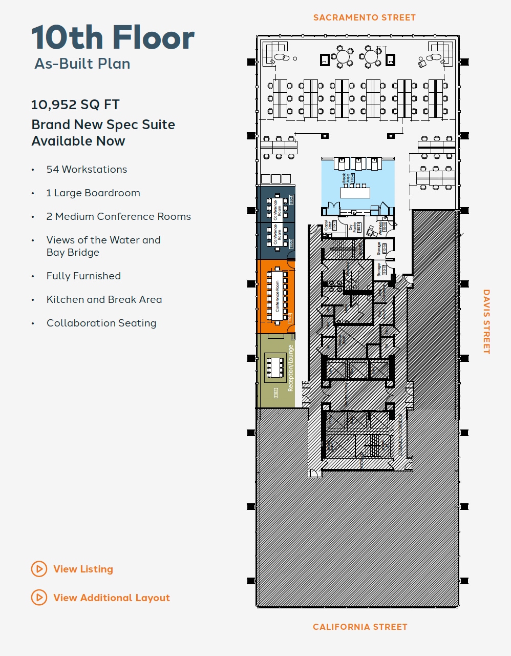 100 California St, San Francisco, CA for lease Interior Photo- Image 1 of 7