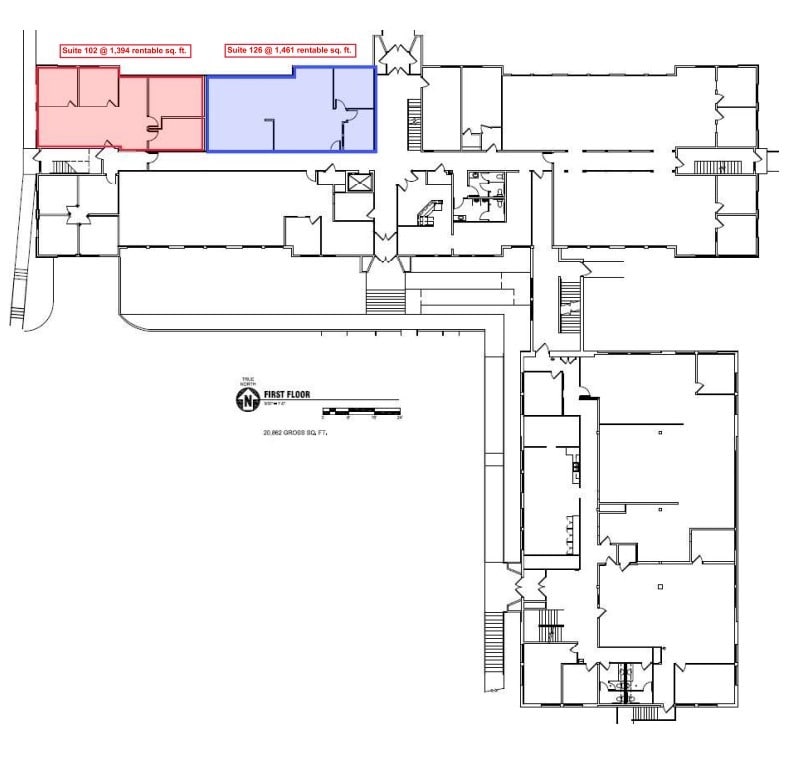6501 Watts Rd, Madison, WI à louer Plan d’étage- Image 1 de 1