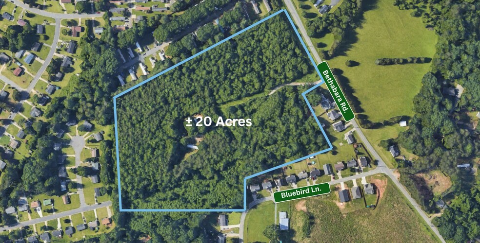 Bethabara Rd. & Bluebird ln, Winston-Salem, NC for sale - Primary Photo - Image 1 of 2
