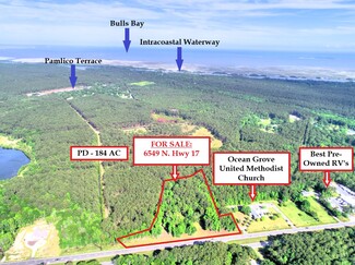 Plus de détails pour 6549 Highway 17 Hwy, Awendaw, SC - Terrain à vendre