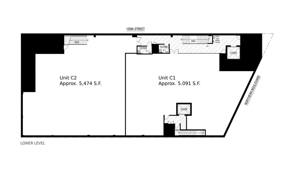 15002 Northern Blvd, Flushing, NY for lease - Floor Plan - Image 2 of 7