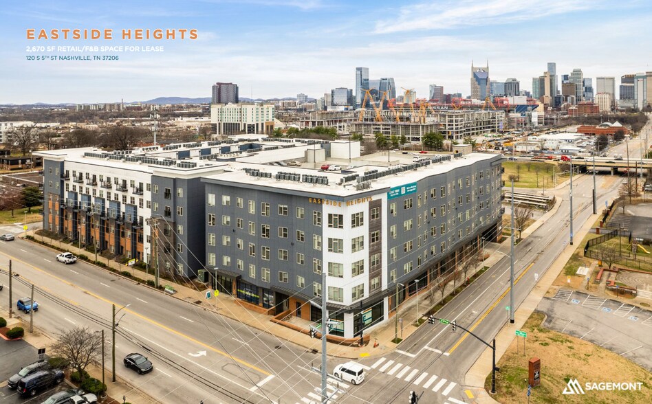 120 S 5th St, Nashville, TN à louer - Photo du bâtiment - Image 1 de 9