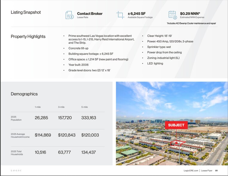 5148 W Patrick Ln, Las Vegas, NV à louer - Photo du bâtiment - Image 2 de 26