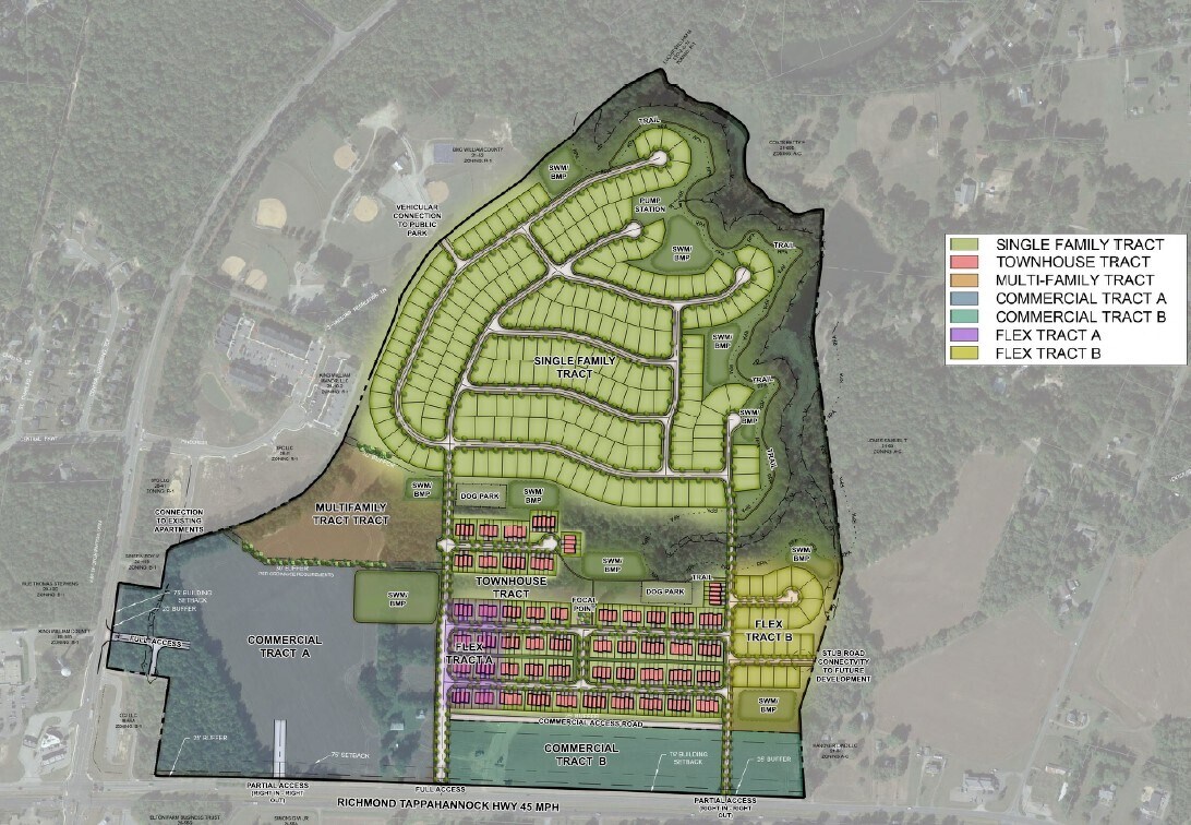 5327 Richmond Tappahannock hwy, King William, VA à louer Plan de site- Image 1 de 3