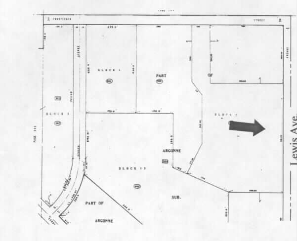 1490 Lewis Ave, North Chicago, IL for lease - Plat Map - Image 2 of 9