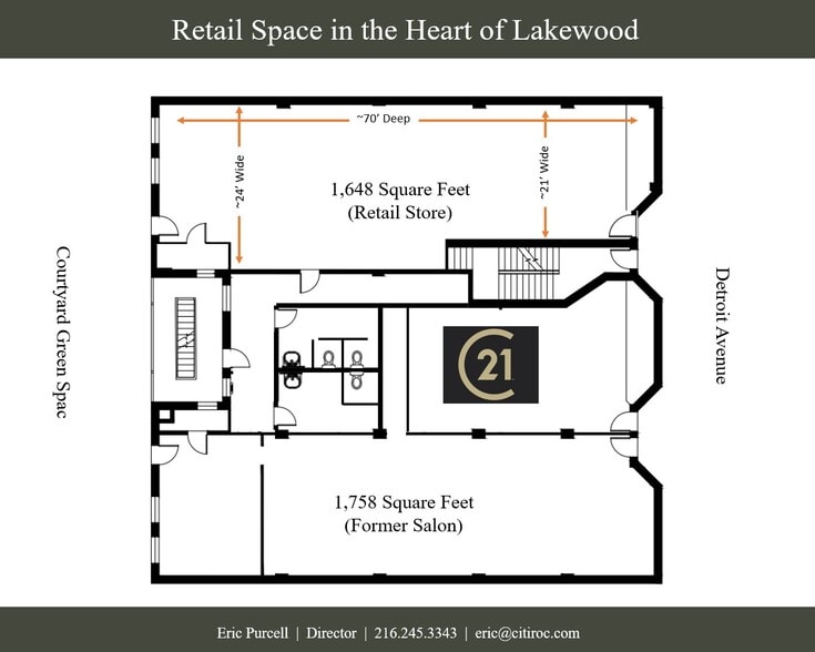 15612-15618 Detroit Ave, Lakewood, OH for lease - Building Photo - Image 2 of 4