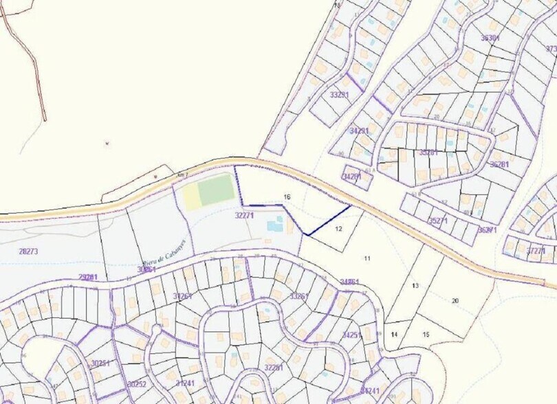 Terrain dans Vidreres, Gerona à vendre - Plan de site - Image 2 de 2