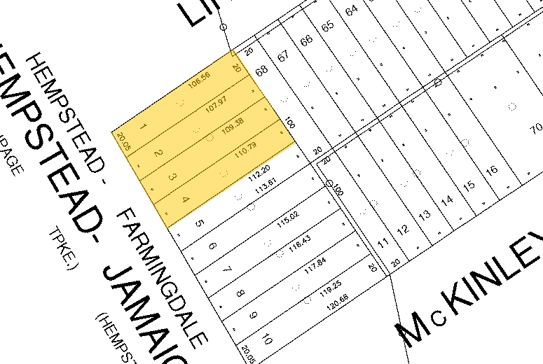 828 Hempstead Tpke, Franklin Square, NY for lease - Plat Map - Image 2 of 16