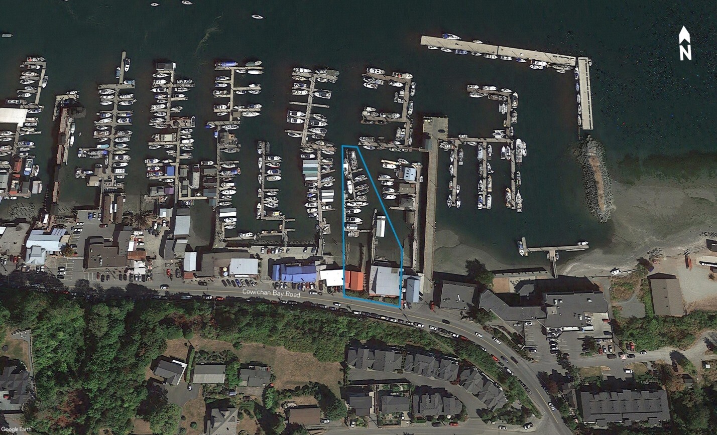 1719 Cowichan Bay Rd, Cowichan Valley, BC for sale Aerial- Image 1 of 1