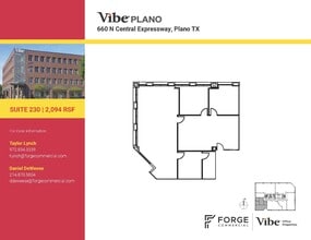 660 N Central Expy, Plano, TX à louer Plan d’étage- Image 1 de 1