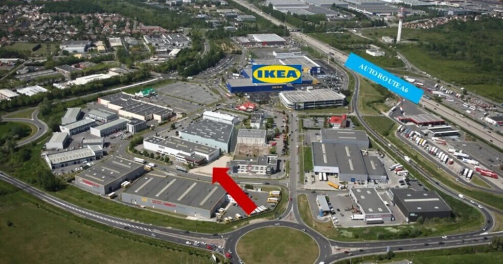 Bureau dans Lisses à louer - Plan d’étage - Image 3 de 4