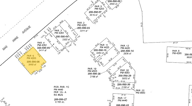 6190 Mae Anne Ave, Reno, NV à louer - Plan cadastral - Image 3 de 24