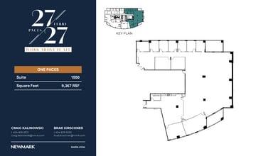 2727 Paces Ferry Rd SE, Atlanta, GA à louer Plan d’étage- Image 1 de 1