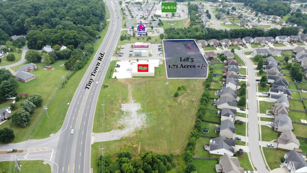 Lot 5 Tiny Town, Clarksville, TN à vendre - Aérien - Image 3 de 12