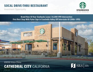 Plus de détails pour 69050-69060 Vista Chino, Cathedral City, CA 92234 Vis, Cathedral City, CA - Commerce de détail à vendre
