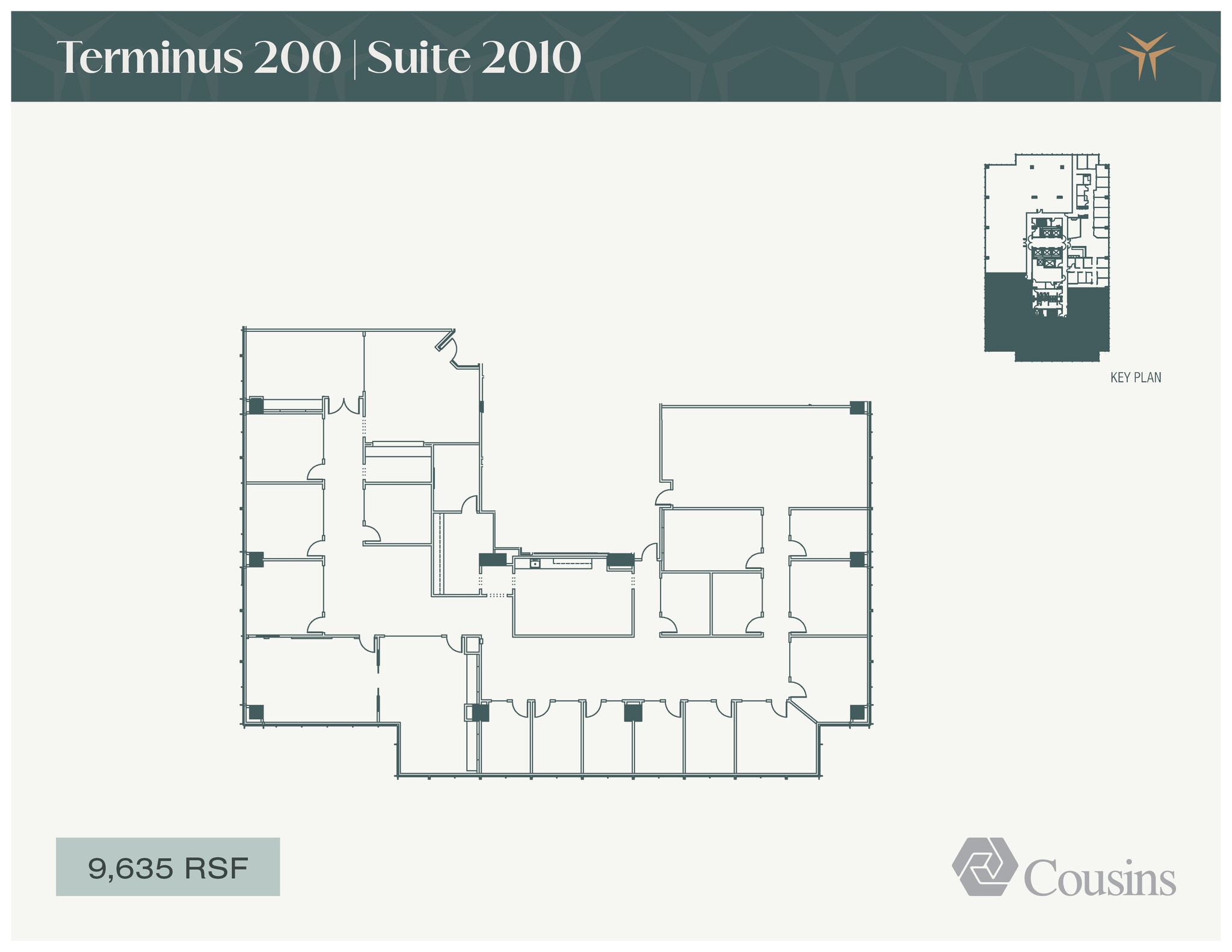 3280 Peachtree Rd, Atlanta, GA à louer Plan d’étage- Image 1 de 1