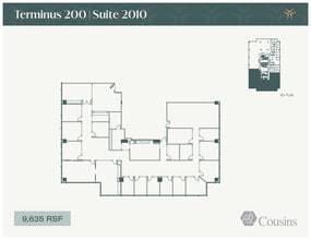 3280 Peachtree Rd, Atlanta, GA à louer Plan d’étage- Image 1 de 1