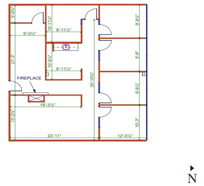4000 Glenmore Crt SE, Calgary, AB for lease Floor Plan- Image 1 of 1