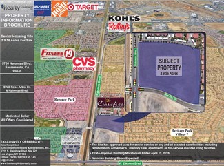 Plus de détails pour Natomas Blvd & Rose Arbor Dr, Sacramento, CA - Terrain à vendre