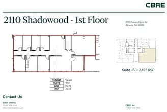 2100 Powers Ferry Rd SE, Atlanta, GA for lease Floor Plan- Image 1 of 1