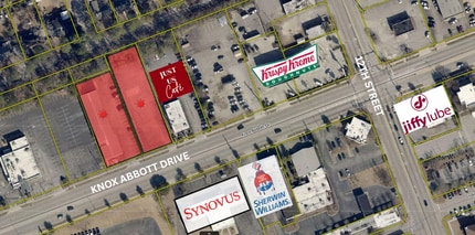 1220 Knox Abbott Dr, Cayce, SC - AERIAL  map view