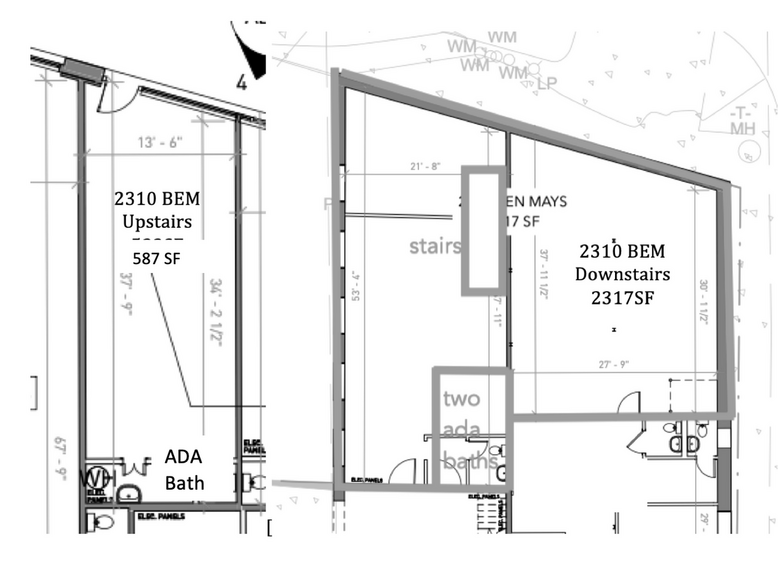 2310 Benjamin E Mays Dr SW, Atlanta, GA à louer - Plan d’étage - Image 2 de 3