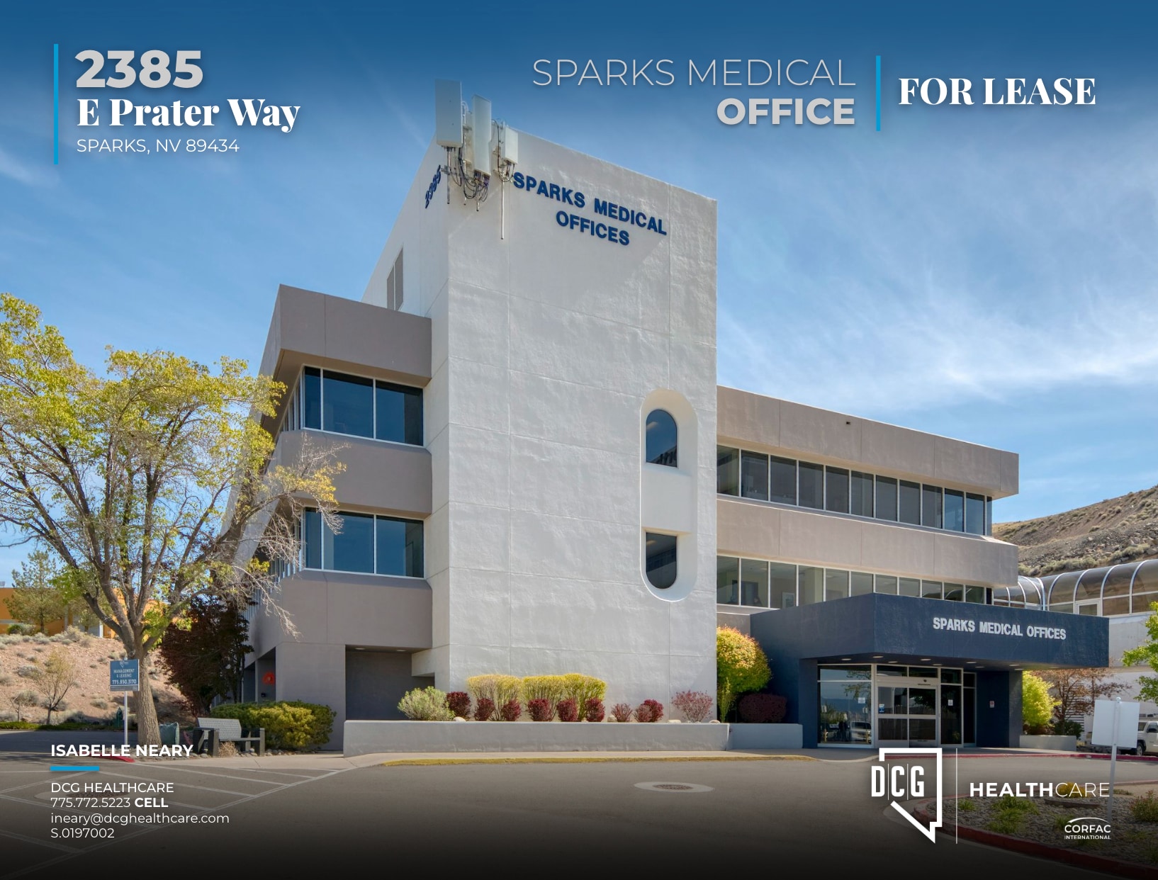 2385 E Prater Way, Sparks, NV for lease Primary Photo- Image 1 of 8