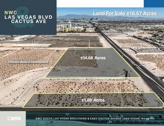 Plus de détails pour Las Vegas Blvd, Las Vegas, NV - Terrain à vendre